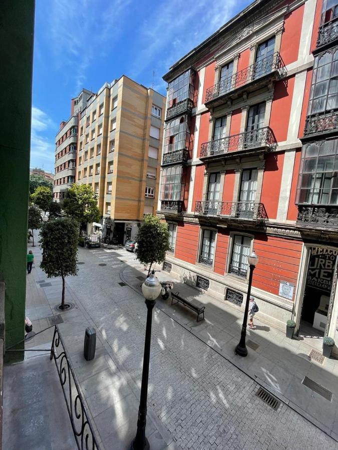 Apartamento Bonito piso en Gijon Centro Playa Exterior foto